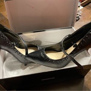 Nine West Black Studded Heels